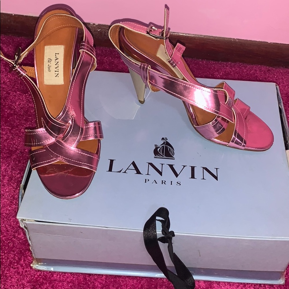 Lanvin Metallic Sandals!